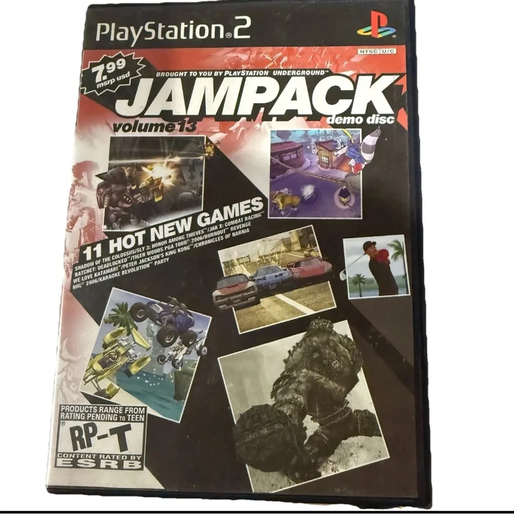Sony PlayStation 2 Jampack Volume 13 Demo Disc